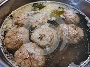 Koenigsberger meat balls photo