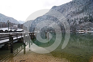 Koenigsee in Bayern, Germany