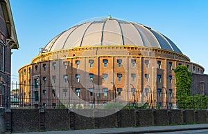 The Koepelgevangenis, a former prison from 1901 in the city of Haarlem, which is now a national heritage site of the Netherlands