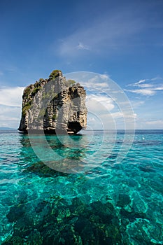 Koh Ha Lonley island