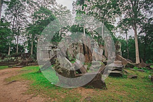Koh Ker, an ancient castle which is the territory of the past