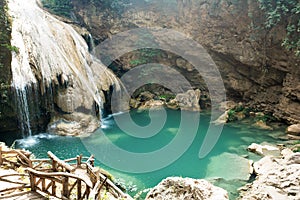 Koh Luang, Kor luang waterfall in Lamphun province, Thailand