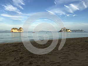 Koh ma seen from Koh Ngai in Thailand