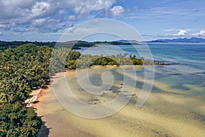 Koh Mak tropical island and its paradise beach near koh Chang, Trat, Thailand