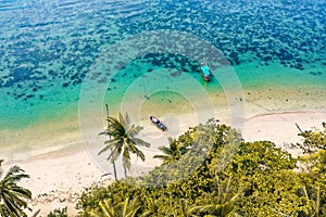 Koh Mak tropical island and its paradise beach near koh Chang, Trat, Thailand