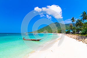 Koh Phangan , Phangan Tropical Island, paradise of Thailand.