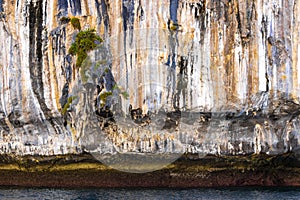 Koh Phi Phi Leh Thailand island beach lagoon limestone rocks