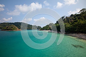 Koh Rang Island National Park where near to Koh Chang, Trat, Thailand