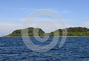 Koh Rok Rok Island is a small archipelago in southern Thailand in the Andaman Sea