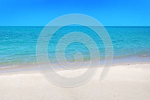 Koh Samui beach with white sand