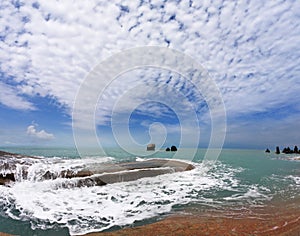 Koh Samui coast after the big flooding