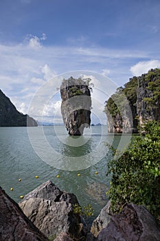 Koh Ta Pu (Ta Pu Island or known as James Bond Island) Phang Nga Bay Thailand