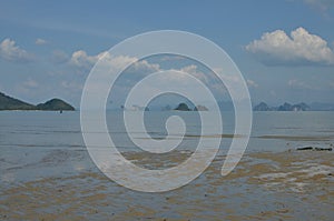 Koh yao Noi Island Thailand Beach Longtail Boat