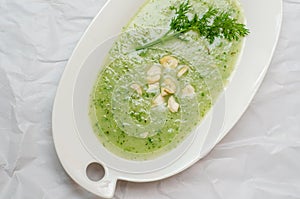 Kohlrabi soup