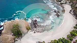 Koka Beach - Drone shot of an idyllic beach on Flores