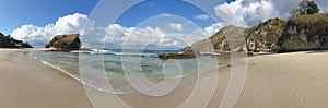 Koka Beach - Idyllic pamoramic view of a beach