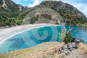 Koka Beach - A view on the beach from a nearby headland