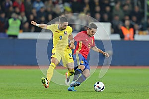 Koke and Florin Andone