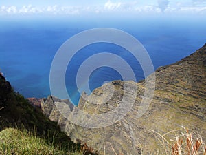 Kokee State Park, cliffs of Na Pali Coast, Kauai, Hawaii