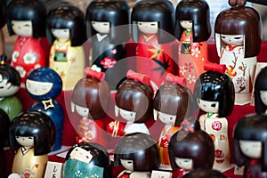 Kokeshi, are simple wooden Japanese dolls that have been crafted for more than 150 years as a toy for children