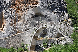 Kokkori arch stone bridge landmark Zagoria