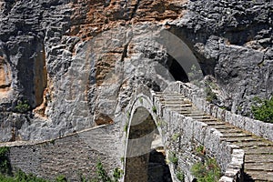 Kokkori stone bridge Zagoria Epirus