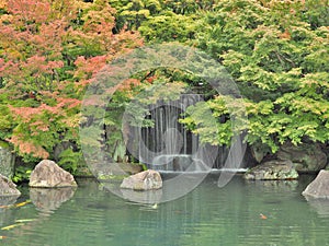 Koko-en Garden in Himeji, Hyogo Prefecture, Japan. photo