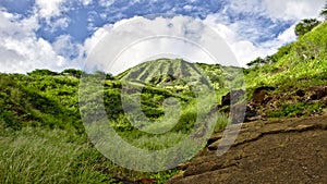 Koko head on Oahu, Hawaii