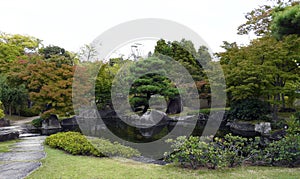 Kokoen Garden, Himeji, Hy go, Honshu Island, Japan