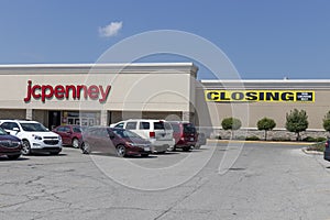 J.C. Penney store. JCPenney filed for bankruptcy protection and is closing many locations.