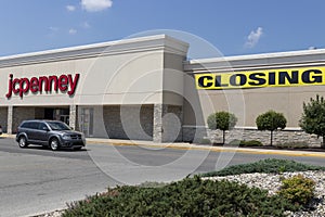 J.C. Penney store. JCPenney filed for bankruptcy protection and is closing many locations.
