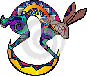 Kokopelli hare photo