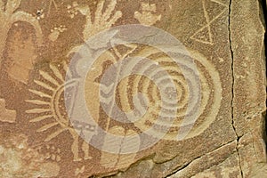 Kokopelli Petroglyph photo