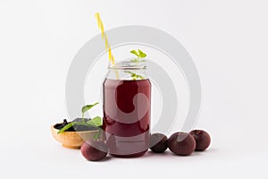 Kokum Sharbat, Juice or Sherbet OR summer coolant drink made up of Garcinia indica