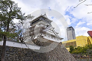 Kokura Castle is a Japanese castle in Kitakyushu, in Fukuoka Prefecture, Japan.