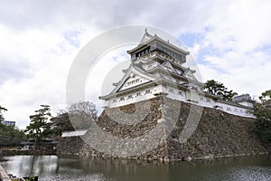 Kokura Castle is a Japanese castle in Kitakyushu, in Fukuoka Prefecture, Japan.