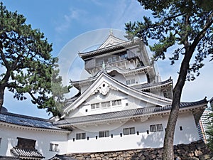 Kokura Castle in Kitakyushu, Fukuoka Prefecture, Japan.