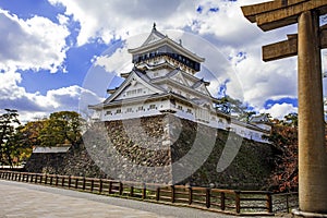 Kokura Castle was built by Hosokawa Tadaoki in 1602,Historical building.Kokura Castle is a Japanese castle in Kitakyushu, Fukuoka