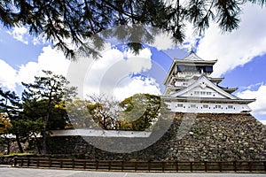Kokura Castle was built by Hosokawa Tadaoki in 1602,Historical building.Kokura Castle is a Japanese castle in Kitakyushu, Fukuoka