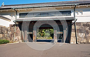 Kokyo Otemon East Gate of the Tokyo Imperial Palace. Tokyo. Japan photo