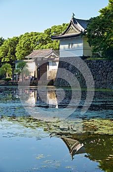 Kokyo Otemon East Gate of the Tokyo Imperial Palace. Tokyo. Japan photo