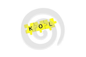 Kol is an abbreviation of a key opinion leader, an influence concept isolated