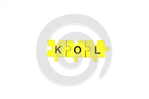 Kol is an abbreviation of a key opinion leader, an influence concept isolated