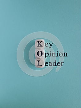 Klíč názor vůdce. slova klíč názor vůdce na dřevěný kostky. krásný modrý. obchod klíč 