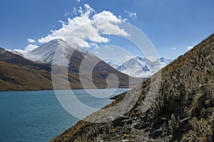 Kol Ukok Lake in Kyrgyzstan