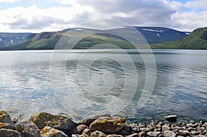 Kola Peninsula, Lovozero tundras, Seydozero in summer