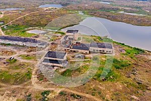 Kola superdeep well, ruins of industrial