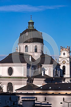The Kollegienkirche, Collegiate Church is the church of the University of Salzburg, Austria photo