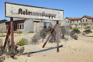 Kolmannskuppe the diamond ghost town