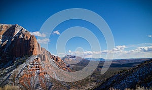 Kolob Canyons in Zion National Park, Utah